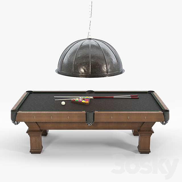 RH _ BRUNSWICK VINTAGE 1906 BILLIARDS TABLE Free Download