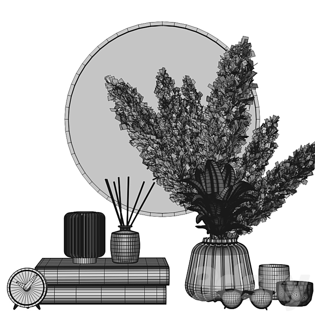 Decor set 3 3dsky