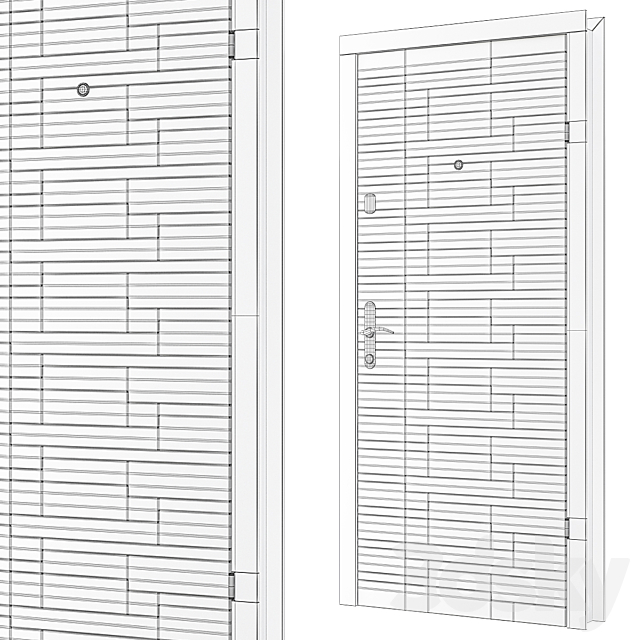 Interior Doors Premium Pro No. 89 3d