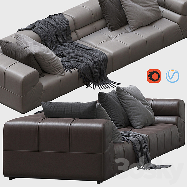Tufty-time sofa 3d