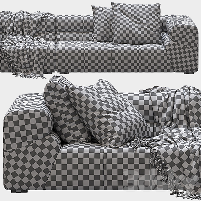 Tufty-time sofa 3dsky