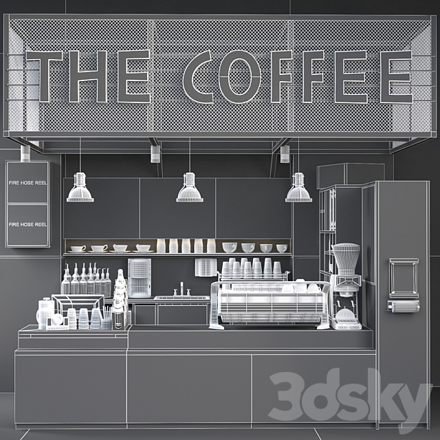 JC Coffee Shop 6 3dsky