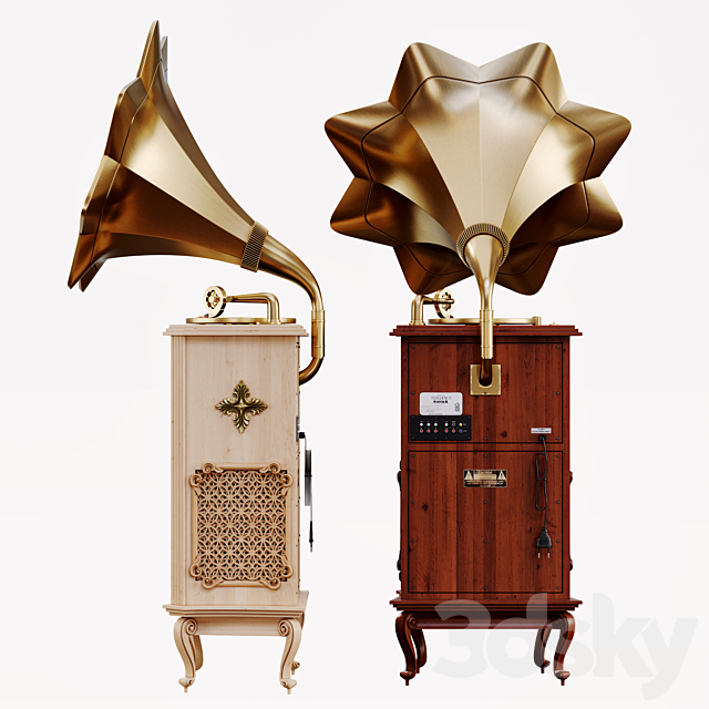 Walther gramophone 3dsky