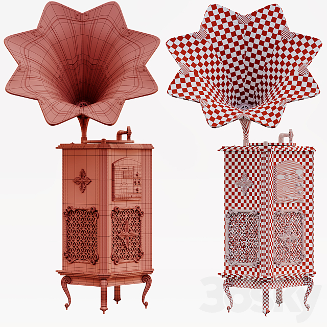 Walther gramophone 3dskyfree