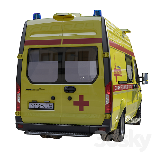 Gazelle NEXT Resuscitation 3dsky