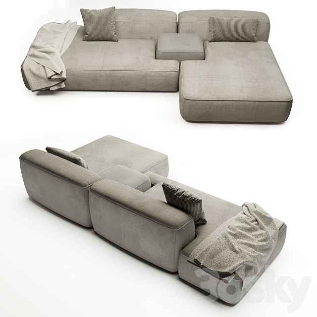 Lema cloud sofa 3d