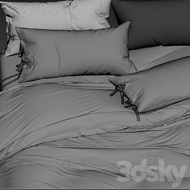 Inscoolgifts bed 3DSMax File - thumbnail 5