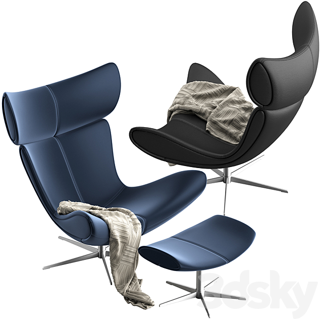 Boconcept-imola chair 3DSMax File - thumbnail 4