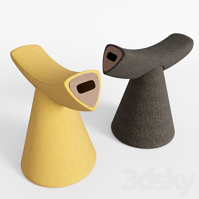 Tabouret GARDIAN \\ La Manufacture 3d