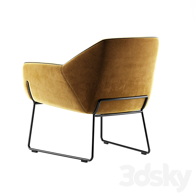 Nido lounge chair 3dsky