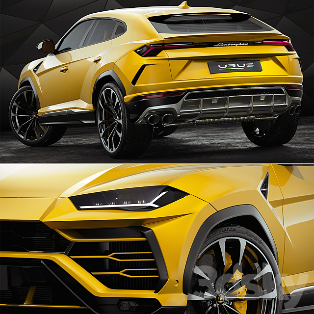 Lamborghini Urus 3d
