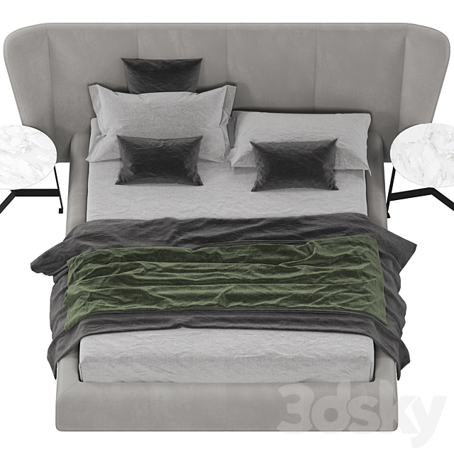 Bed Ditre Italia Opus 3dsky