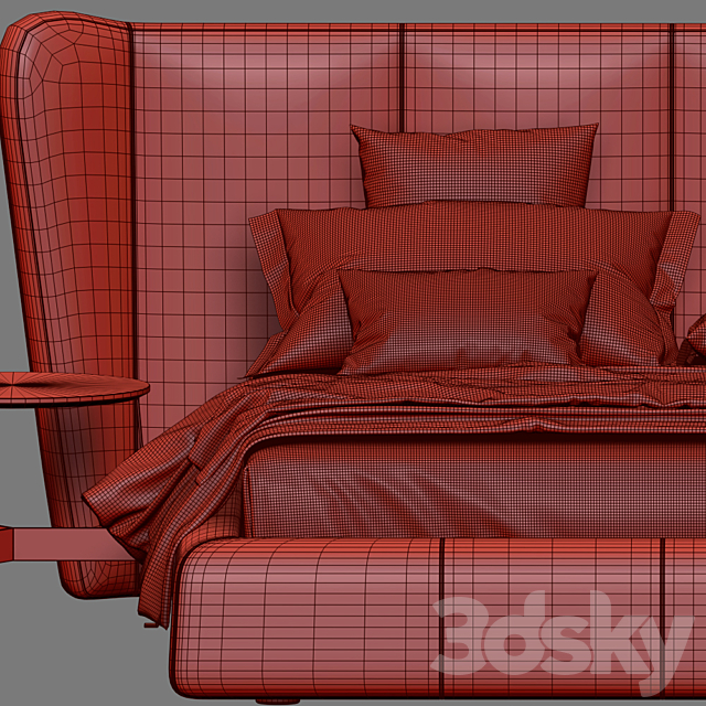 Bed Ditre Italia Opus 3dskyfree