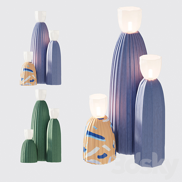 Cactus light 3d