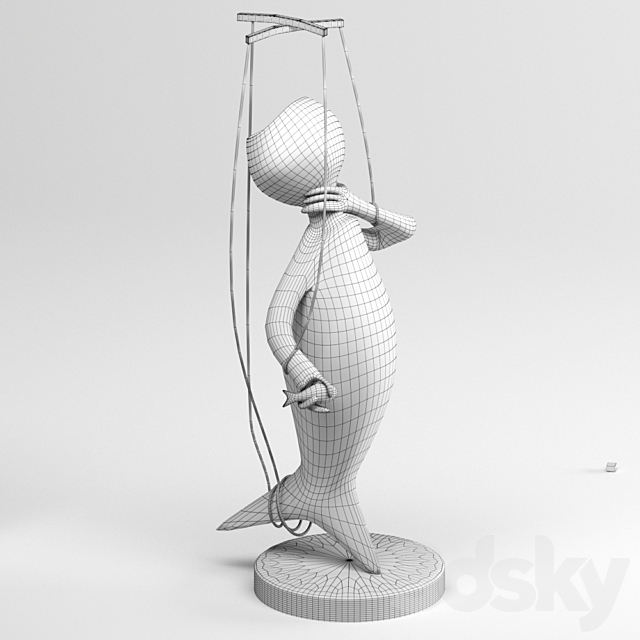 The statue of suffocation 3dskyfree