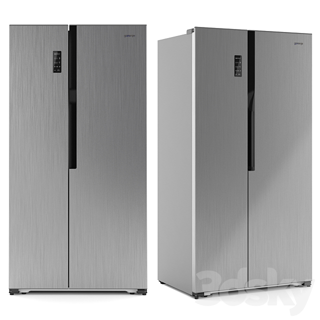 Refrigerator Gorenje NRS9181MX 3DSMax File - thumbnail 1