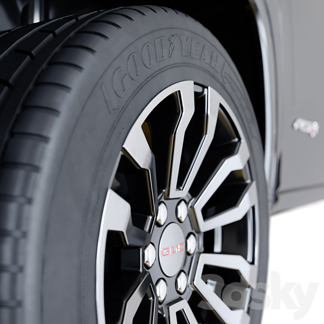 GMC Sierra AT4 2020 3dsky