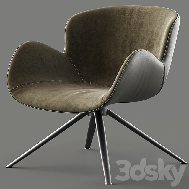 Astrid arm chair 3DSMax File - thumbnail 1
