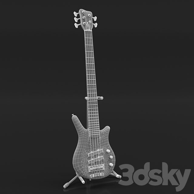 Bass Guitar Warwick Thumb NT 5 3dskyfree