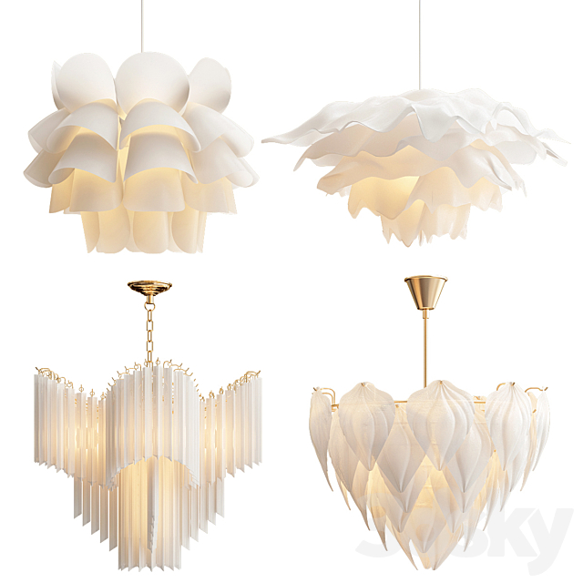 Four Exclusive Chandelier Collection_56 3DSMax File - thumbnail 1