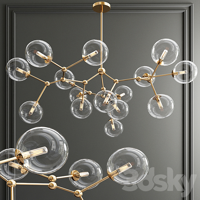 Four Exclusive Chandelier Collection_58 3DSMax File - thumbnail 4