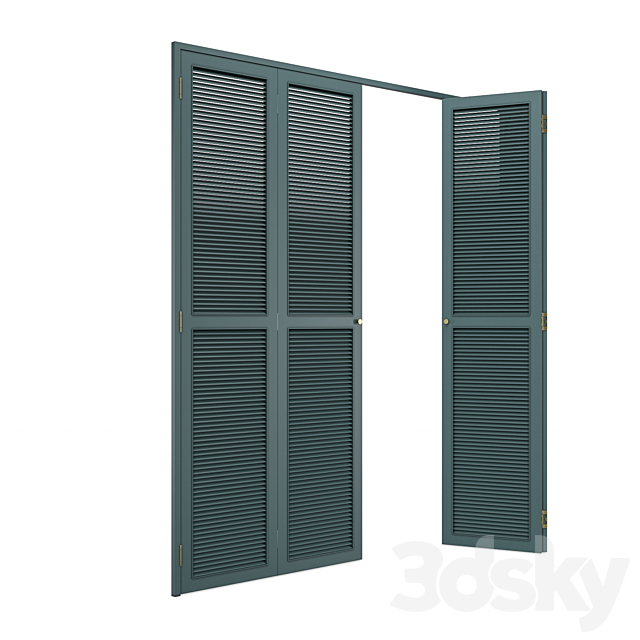 Shutters & Wardrobe Doors Set 3dsky