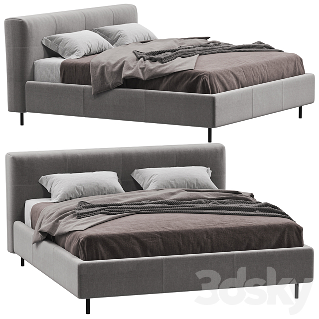 Bed ROLF BENZ 50 3DSMax File - thumbnail 1