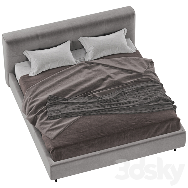 Bed ROLF BENZ 50 3DSMax File - thumbnail 2