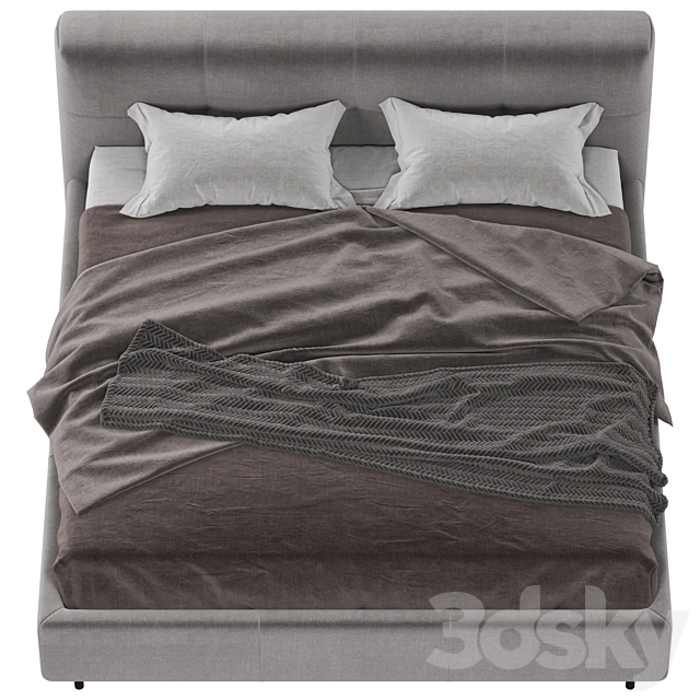 Bed ROLF BENZ 50 3DSMax File - thumbnail 3
