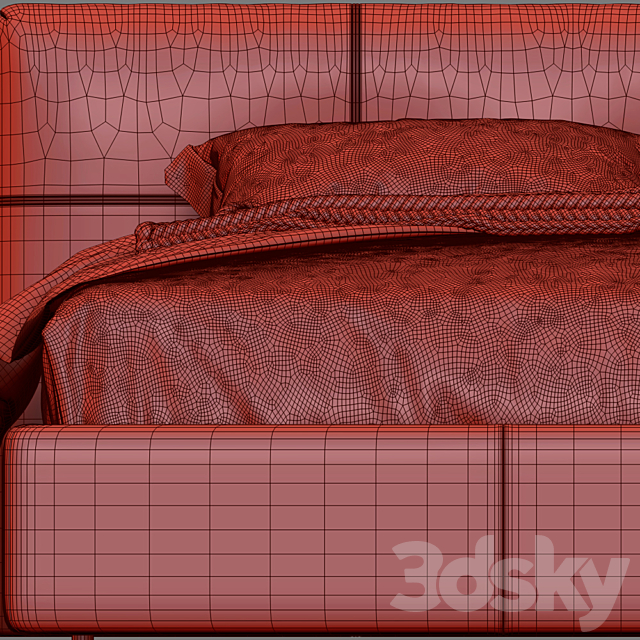 Bed ROLF BENZ 50 3DSMax File - thumbnail 5