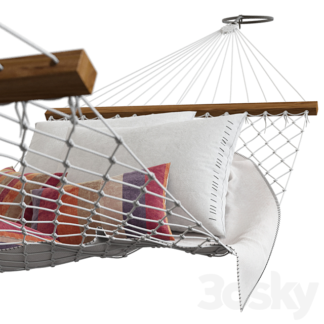 Knitted hammock 3dsky
