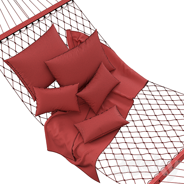 Knitted hammock 3dskyfree