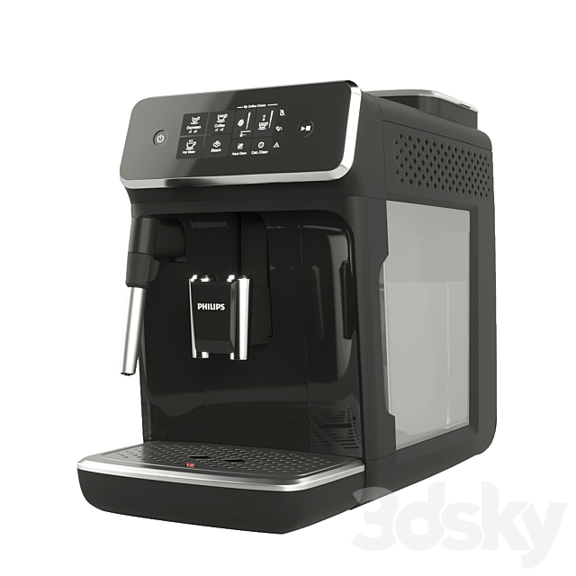 Coffee machine PHILIPS Series 1200 3DSMax File - thumbnail 1