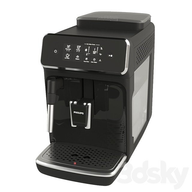 Coffee machine PHILIPS Series 1200 3DSMax File - thumbnail 3