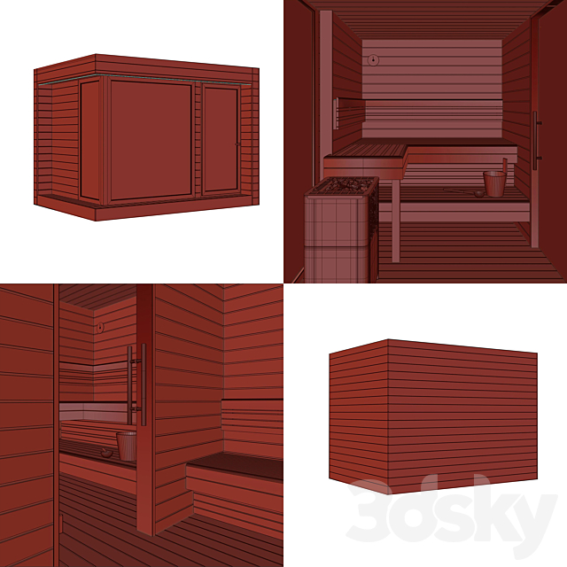 Sauna _ Sauna 3dskyfree
