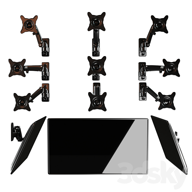 Bracket NB F120 + TV rigged 3dsky