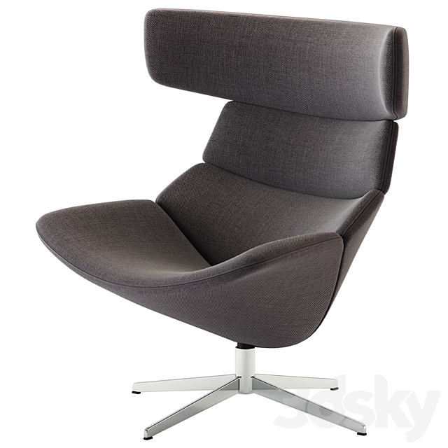 Erik Jorgensen _ Asko High Easy Chair 3DSMax File - thumbnail 3