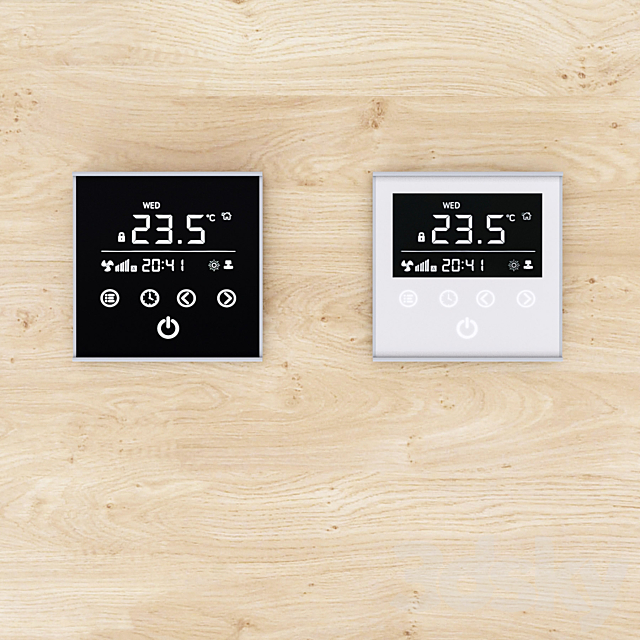Varmann Ntherm Built-in Radiators and Vartronic Thermostats 3d