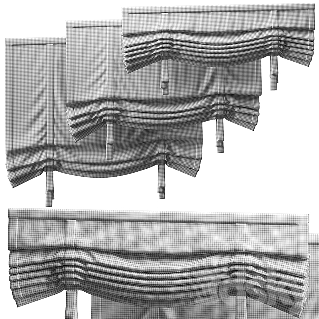 ROLL UP BLINDS 1500 3DSMax File - thumbnail 2