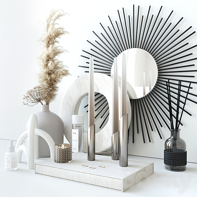 Light decorative set 3d