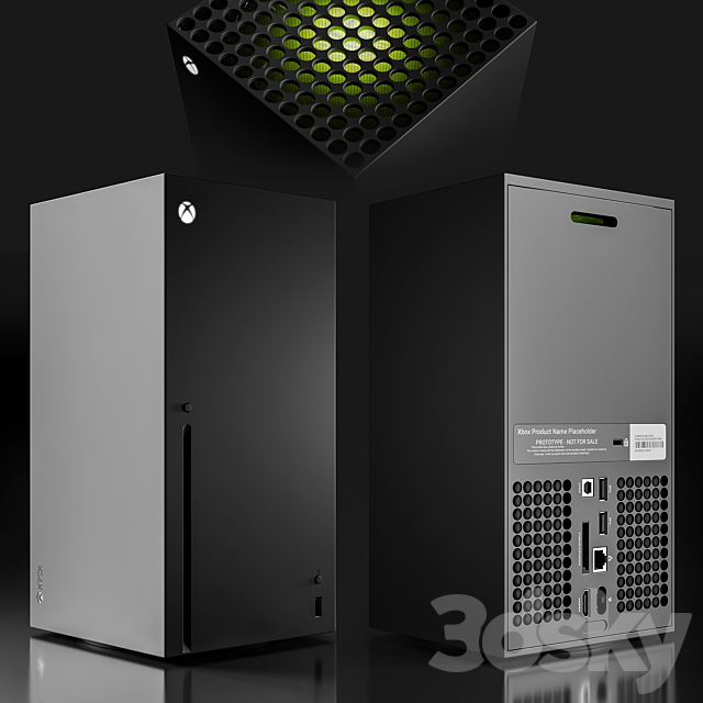 Xbox Series X 3d