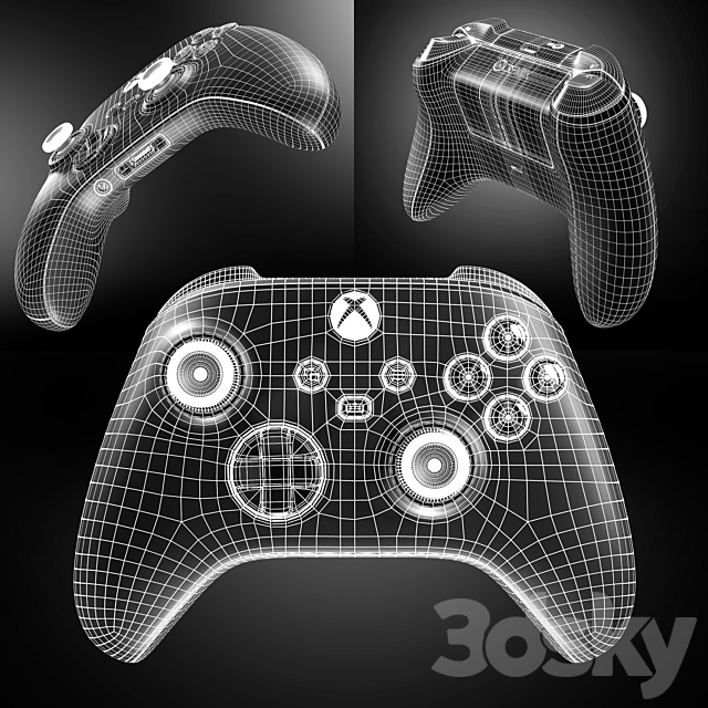 Xbox Series X 3dsky