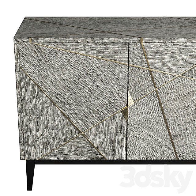 Jonathan Charles Casual Sideboard 3d