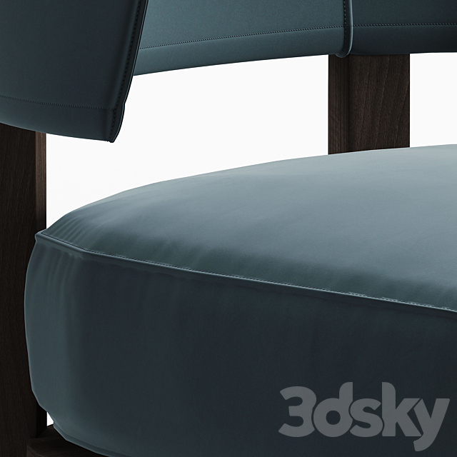 Porada lenie chair 3DSMax File - thumbnail 4