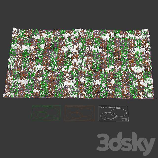 Grass set 01 3DSMax File - thumbnail 4