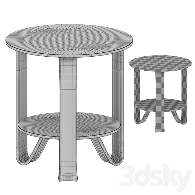 JORDAN ACCENT TABLE 3dskyfree