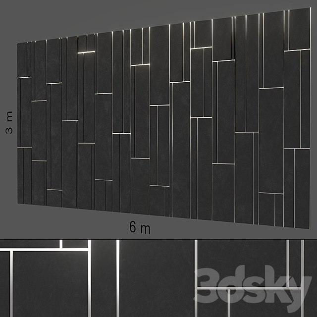 Soft wall panels 264 3DSMax File - thumbnail 4