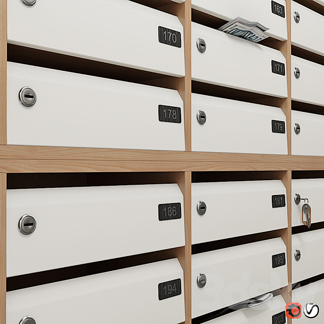 Mailbox_08 3d