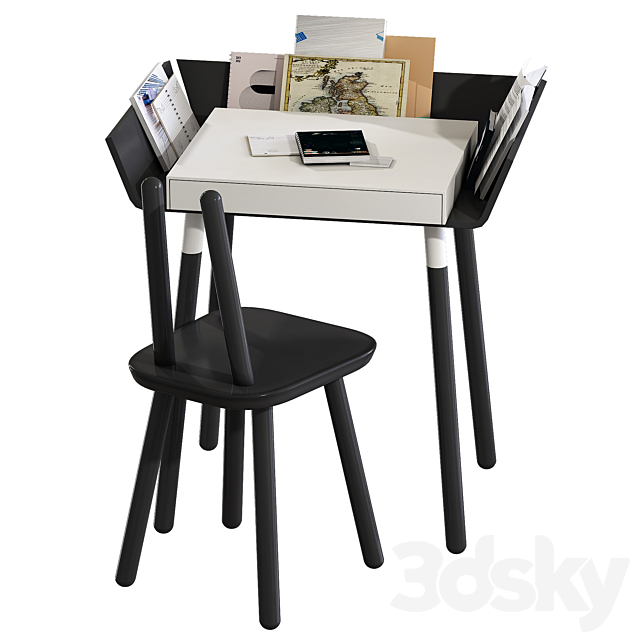 Writing Desk My Writing Desk _ Emko 3dsky