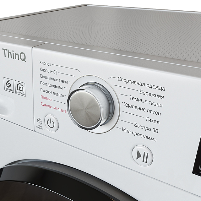 LG Washer F2V3HS6W 3d
